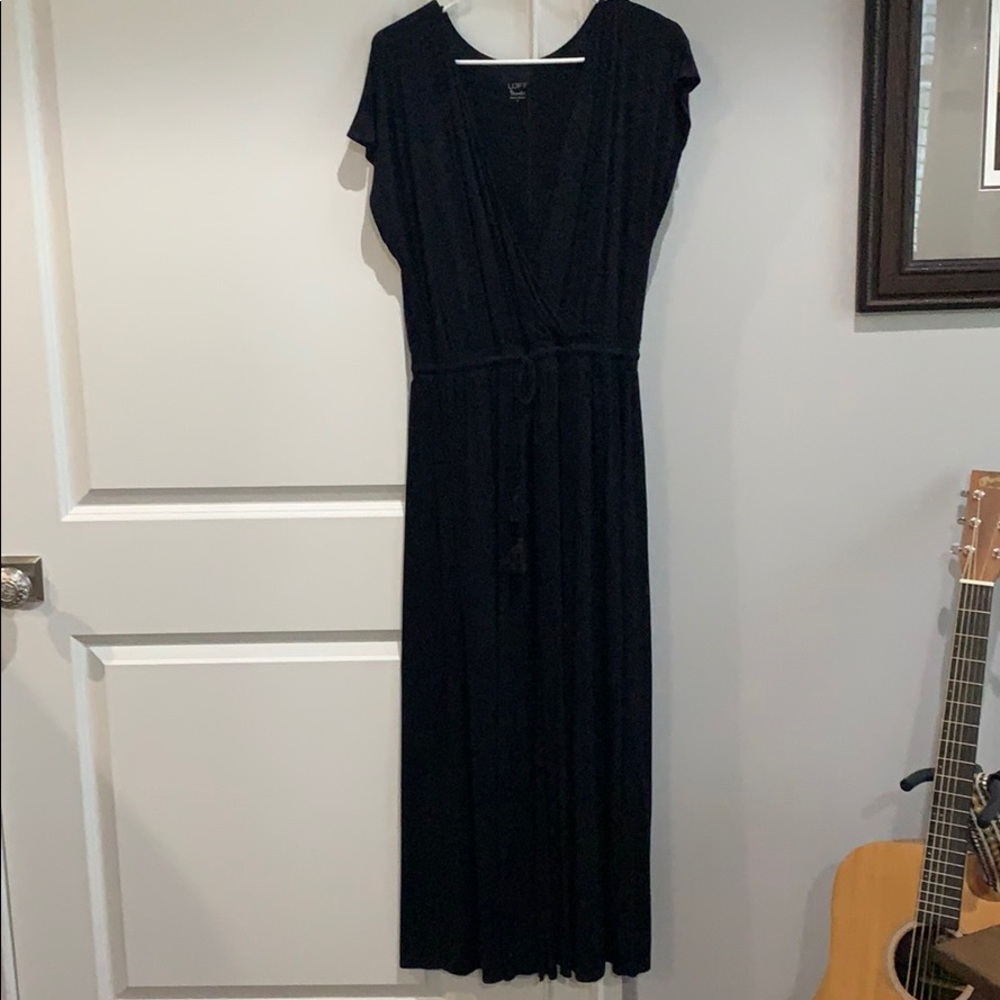 Long black dress